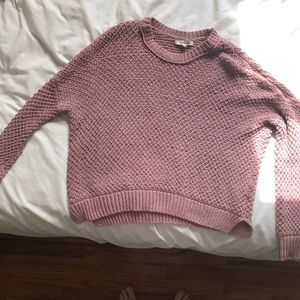 Madewell French cable knit sweater